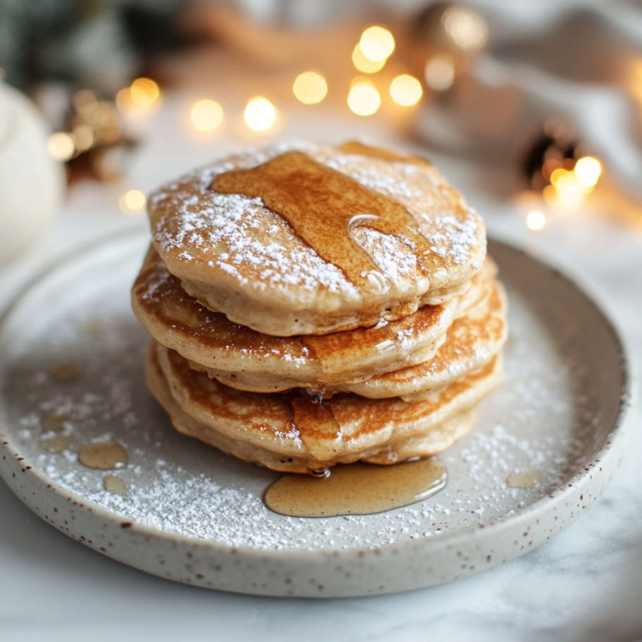 eggnog pancakes