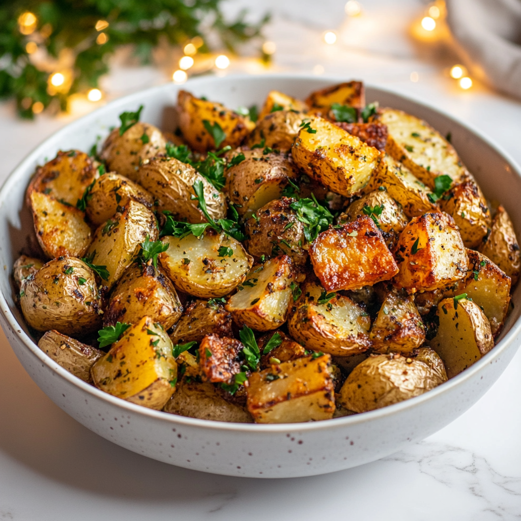 garlic roast potatoes for thanksgiving