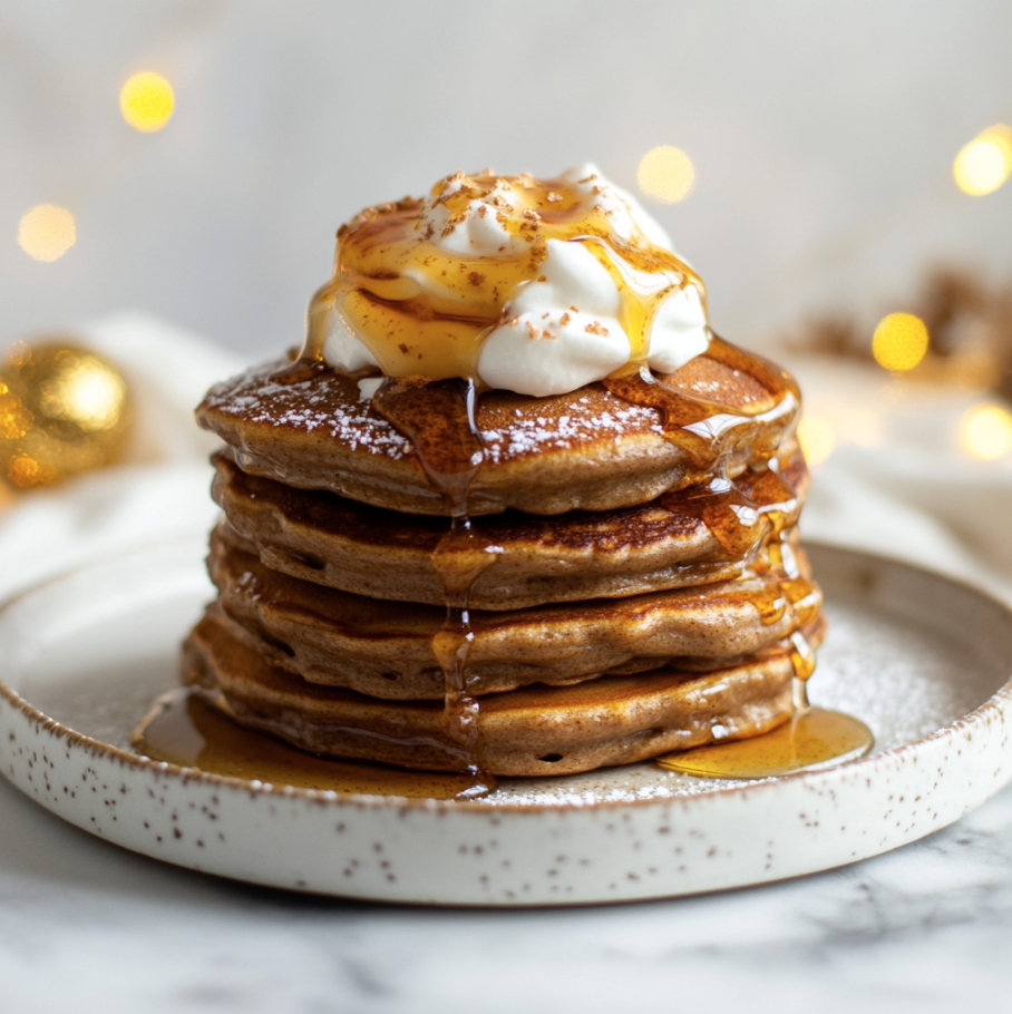 gingerbread pancakes