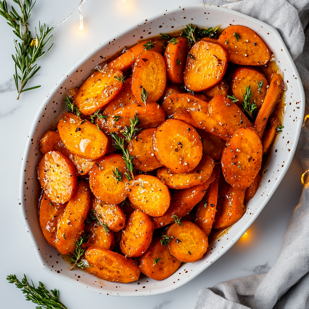 honey glazed carrots for thanksgiving