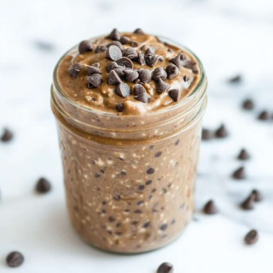 mocha overnight oats