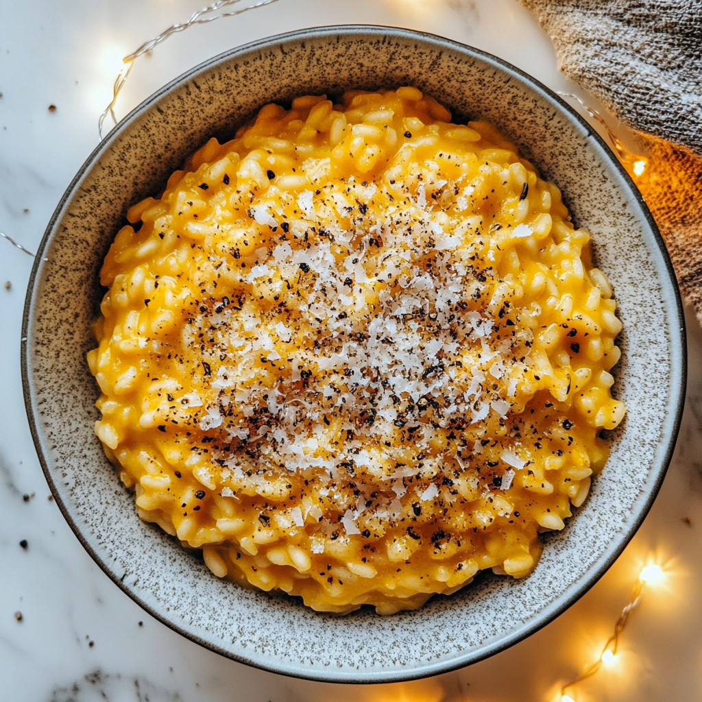 pumpkin risotto for thanksgiving