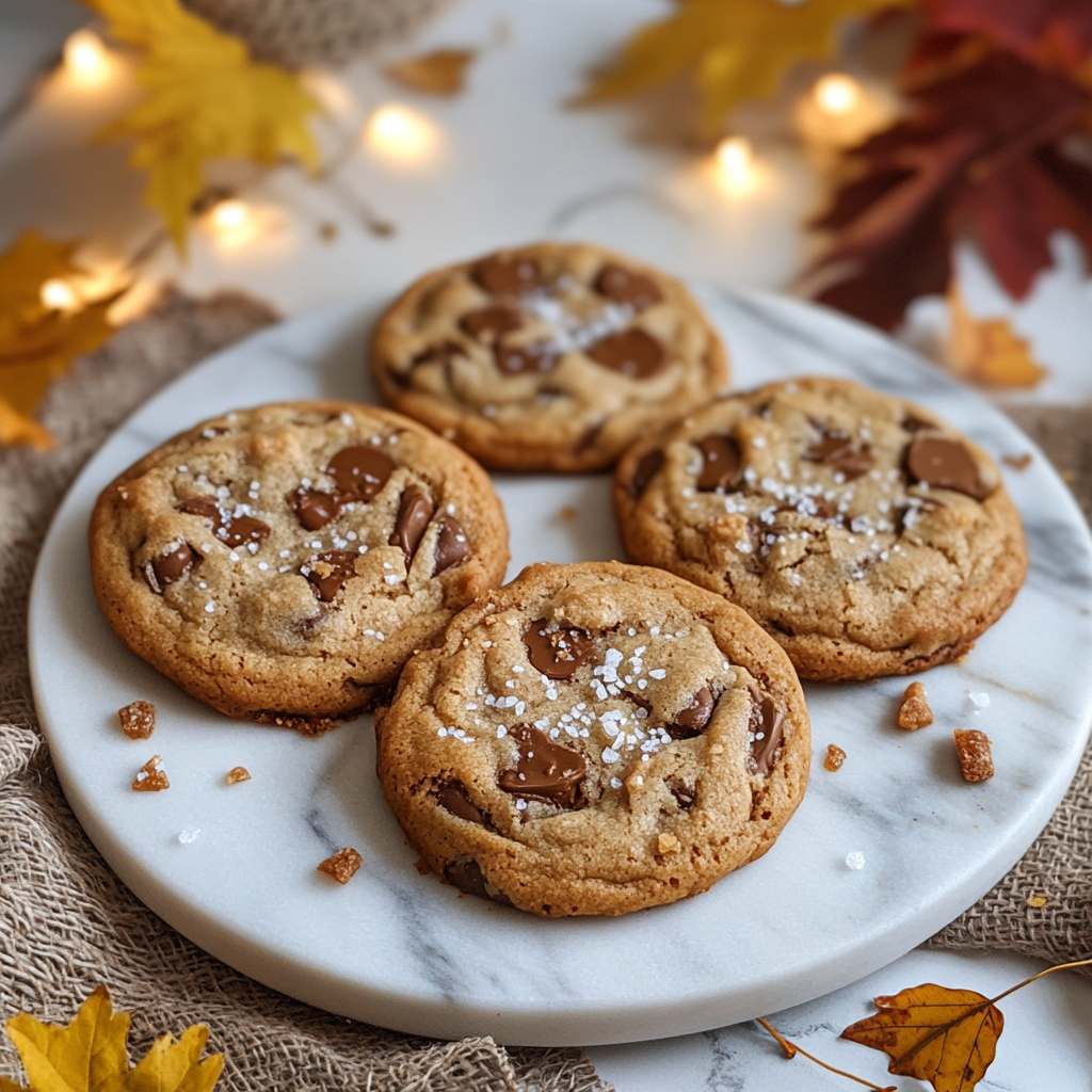 salted caramel cookies