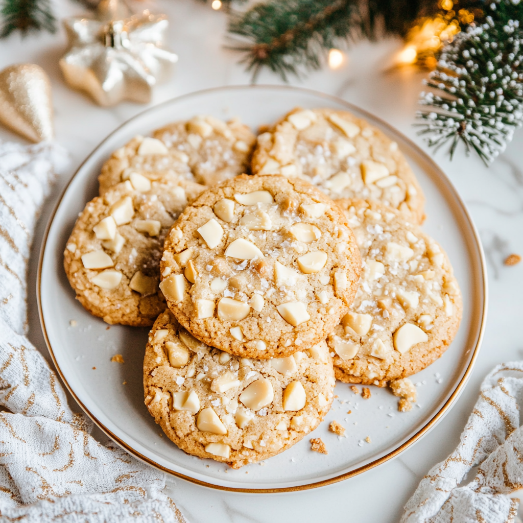 white chocolate macadamia nut cookies