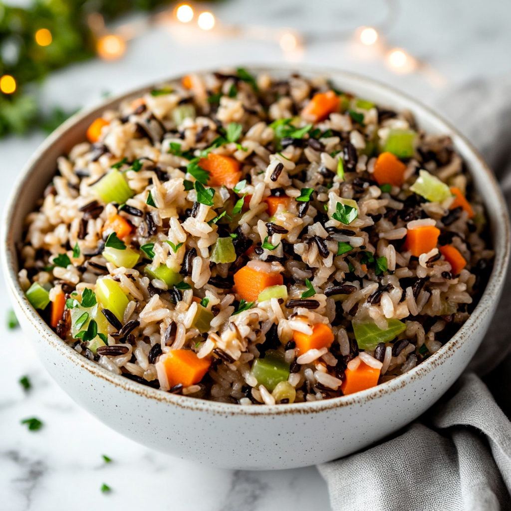 wild rice pilaf