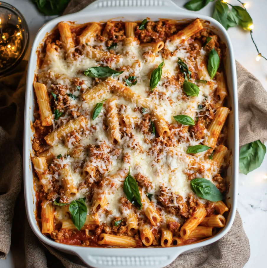 baked ziti with sausage