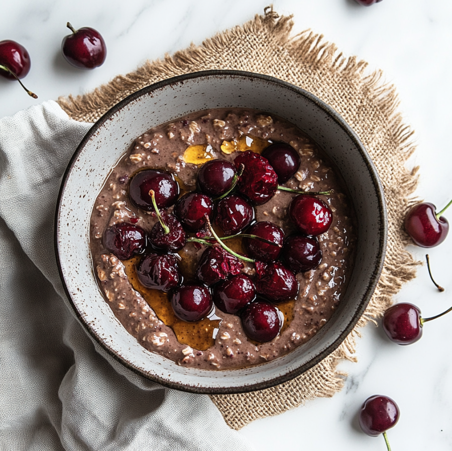black forest oatmeal