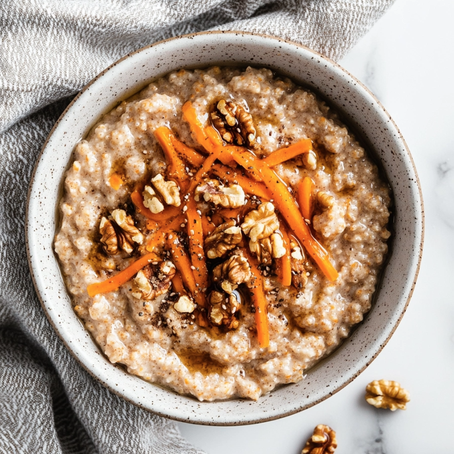 carrot cake oatmeal