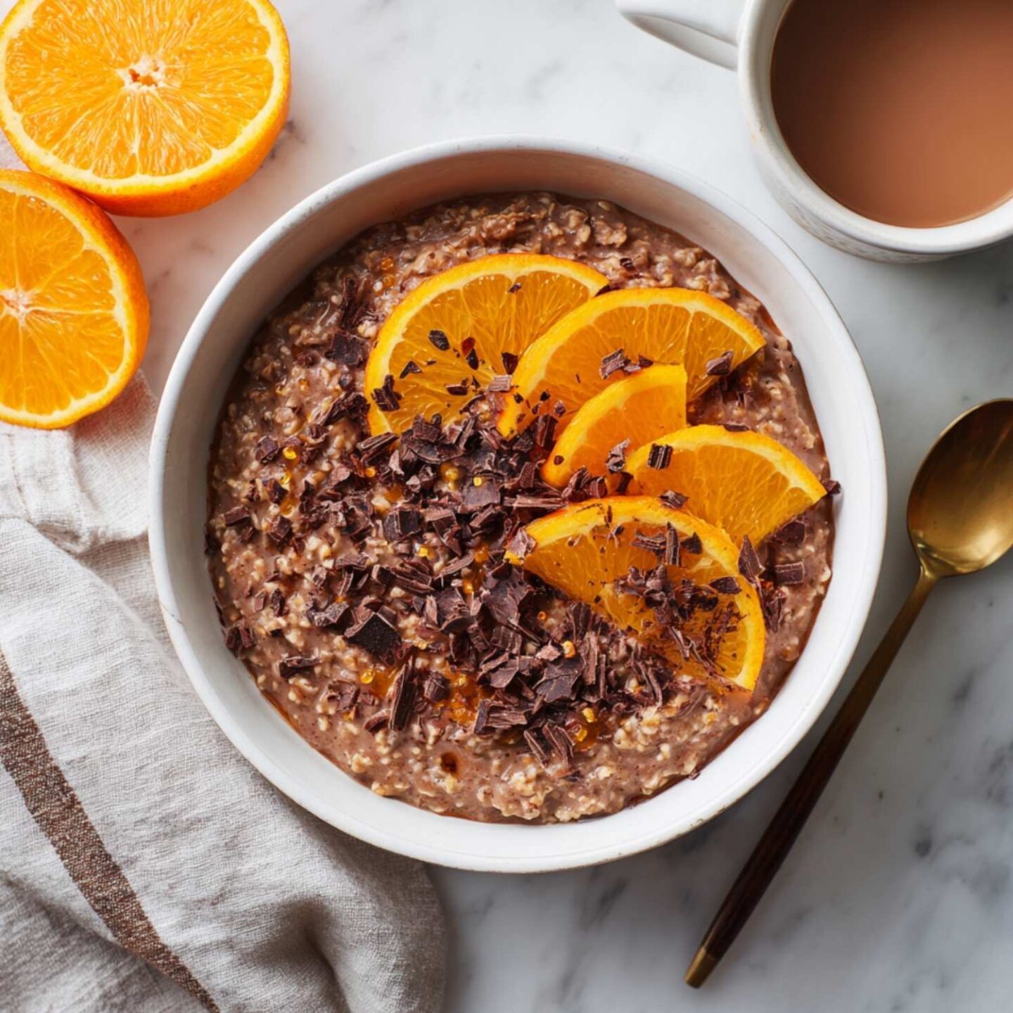 chocolate orange oatmeal