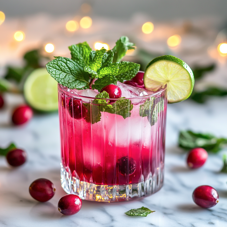 cranberry mojito