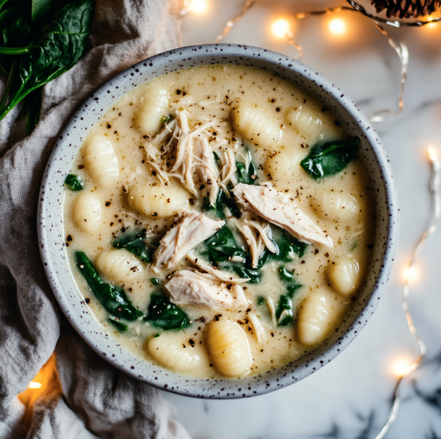 creamy chicken gnocchi soup