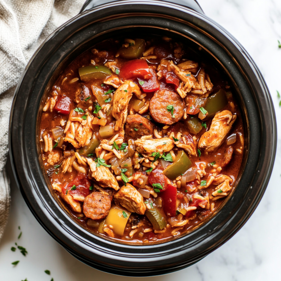 crockpot chicken jambalaya