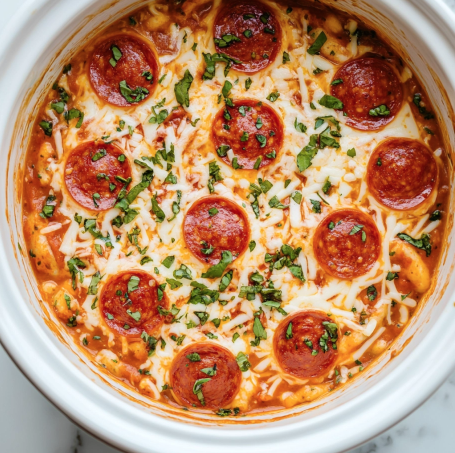 crockpot pizza dip