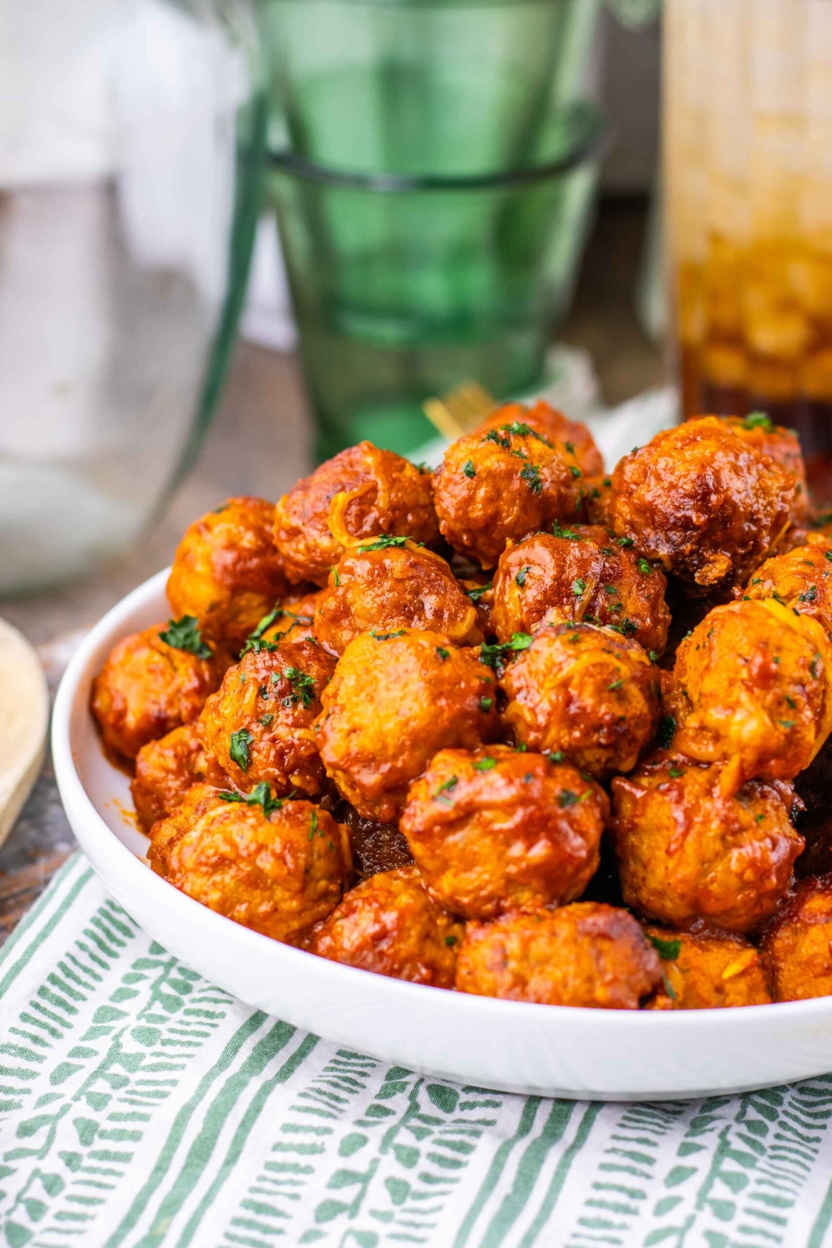 enchilada meatballs