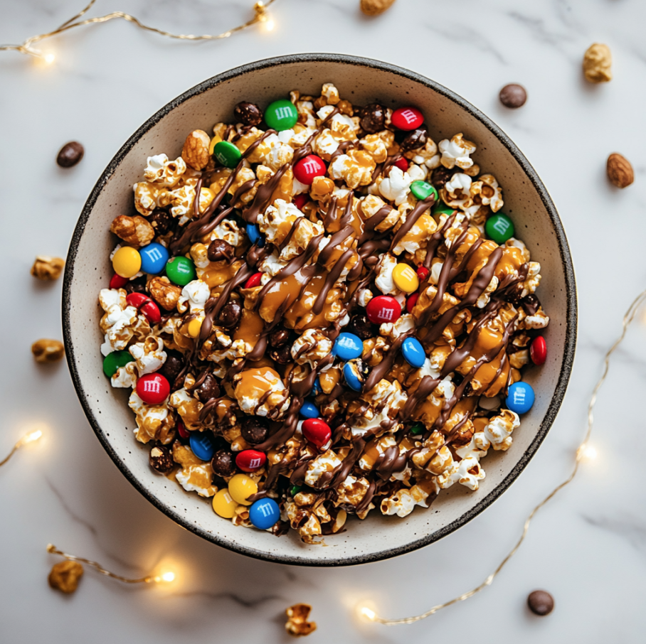 holiday caramel corn mix