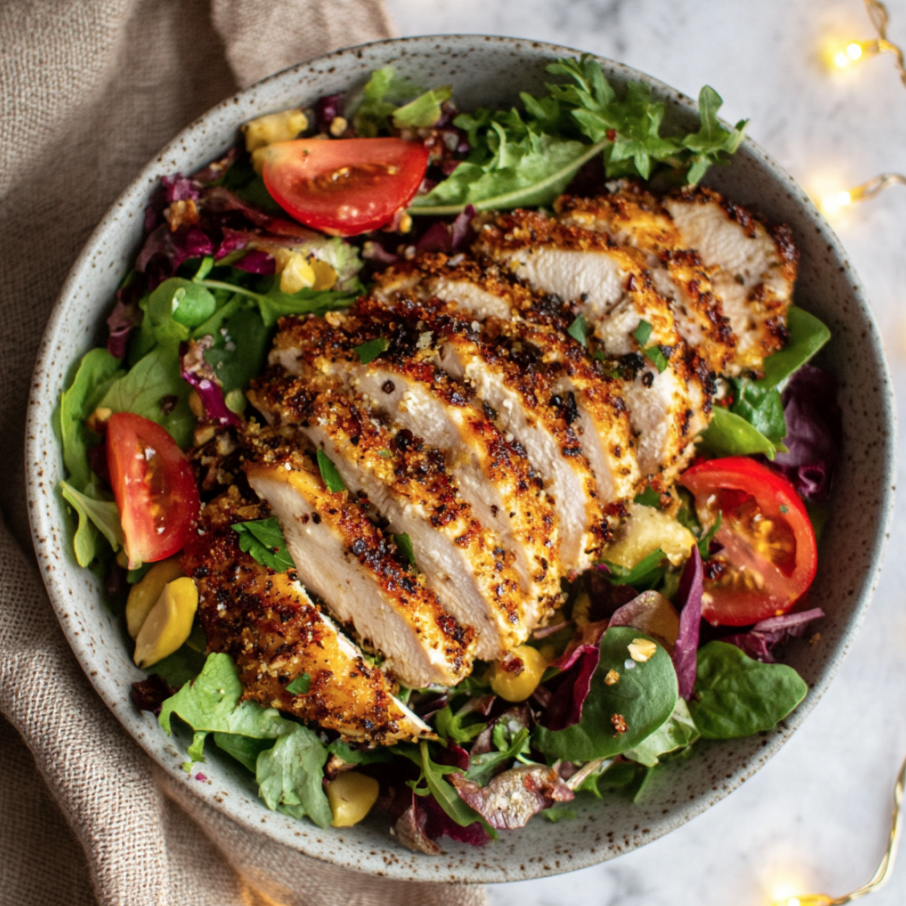 keto parmesan crusted chicken