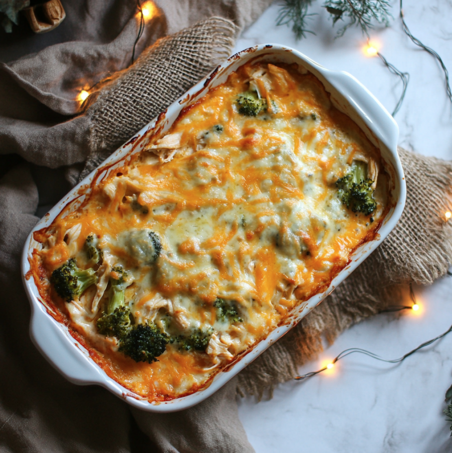 keto ranch chicken casserole