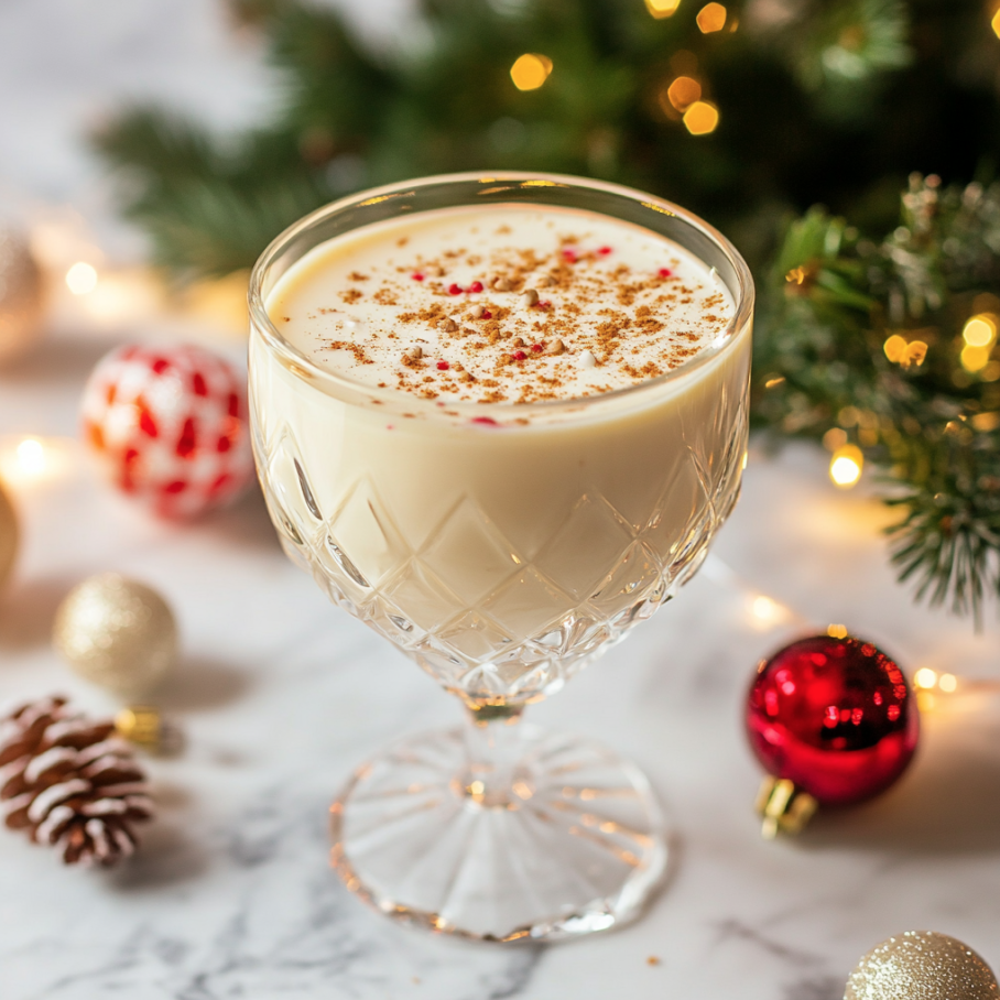 peppermint eggnog