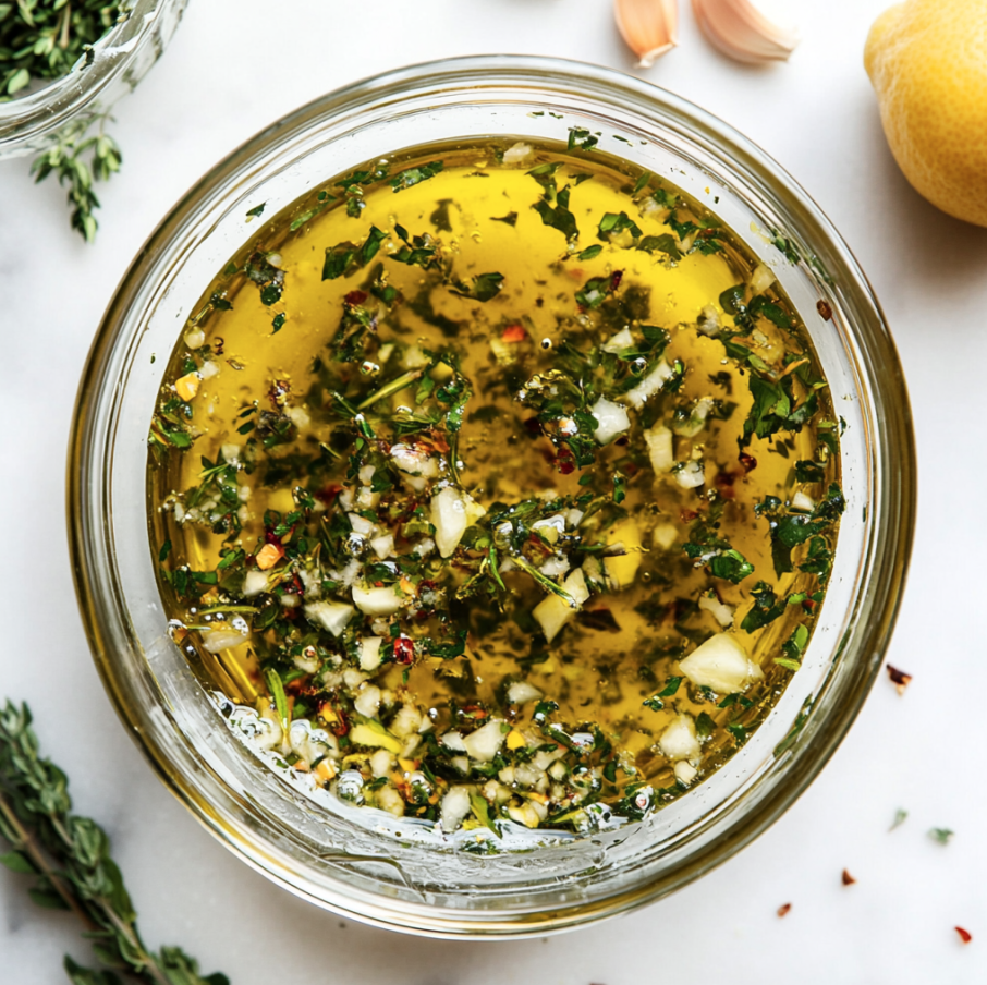 lemon garlic herb chicken marinade