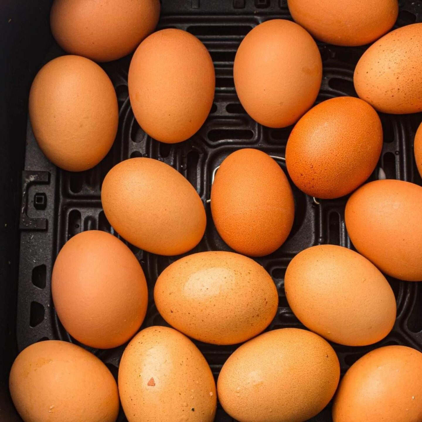 air fryer boiled breakfast eggs