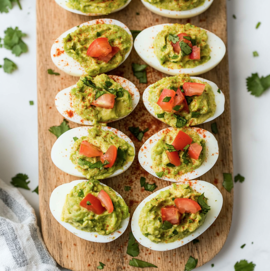 avocado deviled eggs