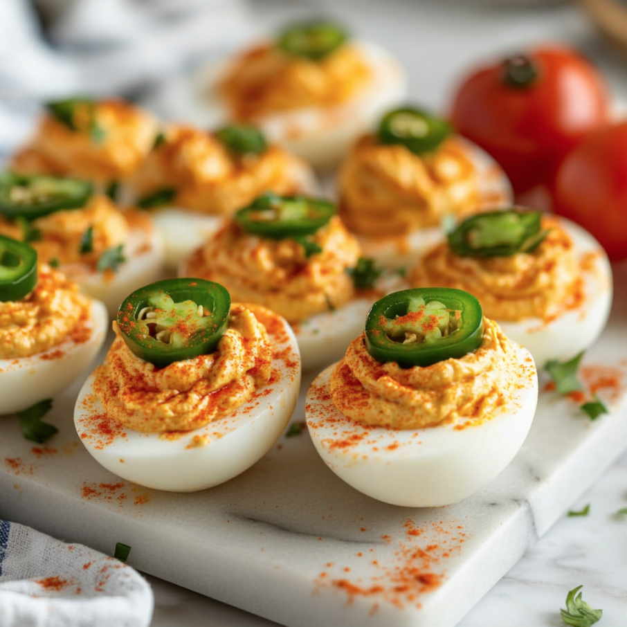bloody mary deviled eggs