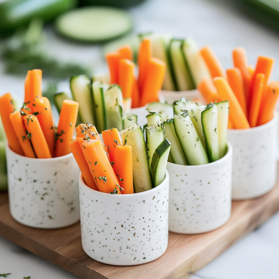 garden veggie cups