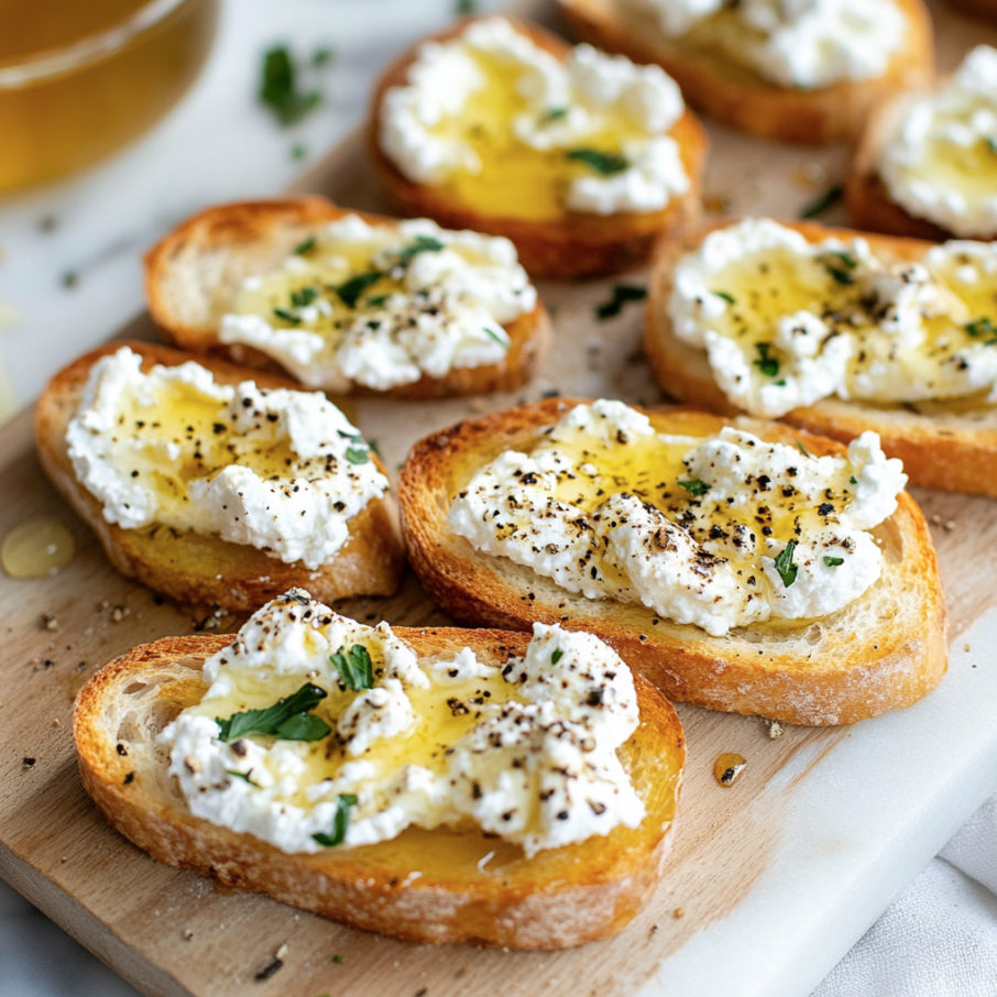 goat cheese crostini