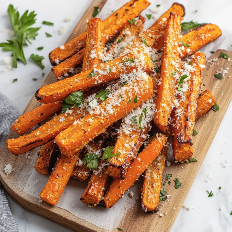parmesan roasted carrot fries