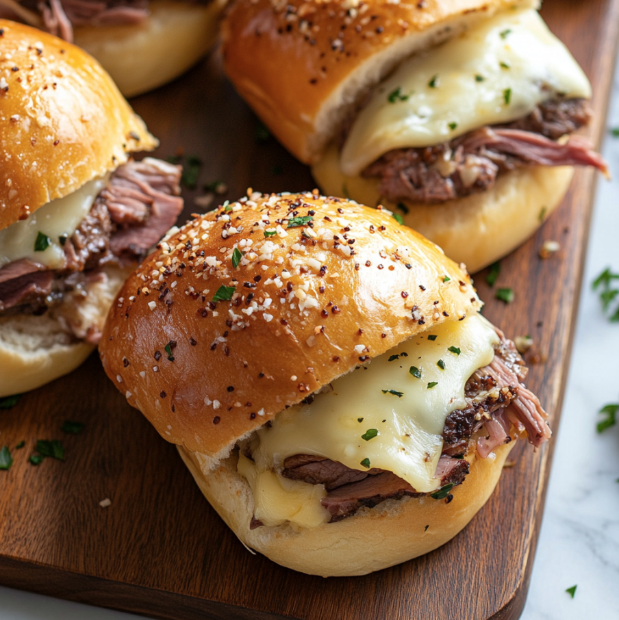 roast beef sliders