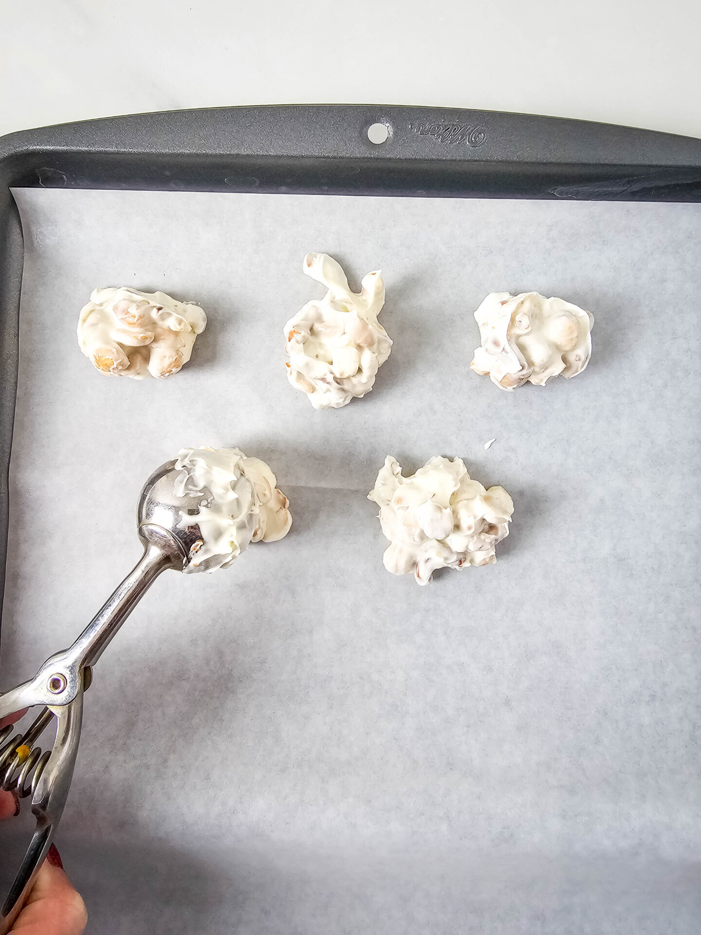 scoops of crockpot candy