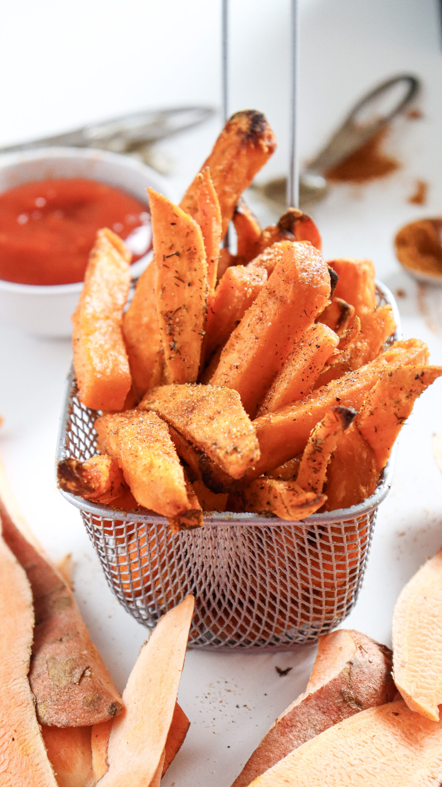 air fryer sweet potato fries