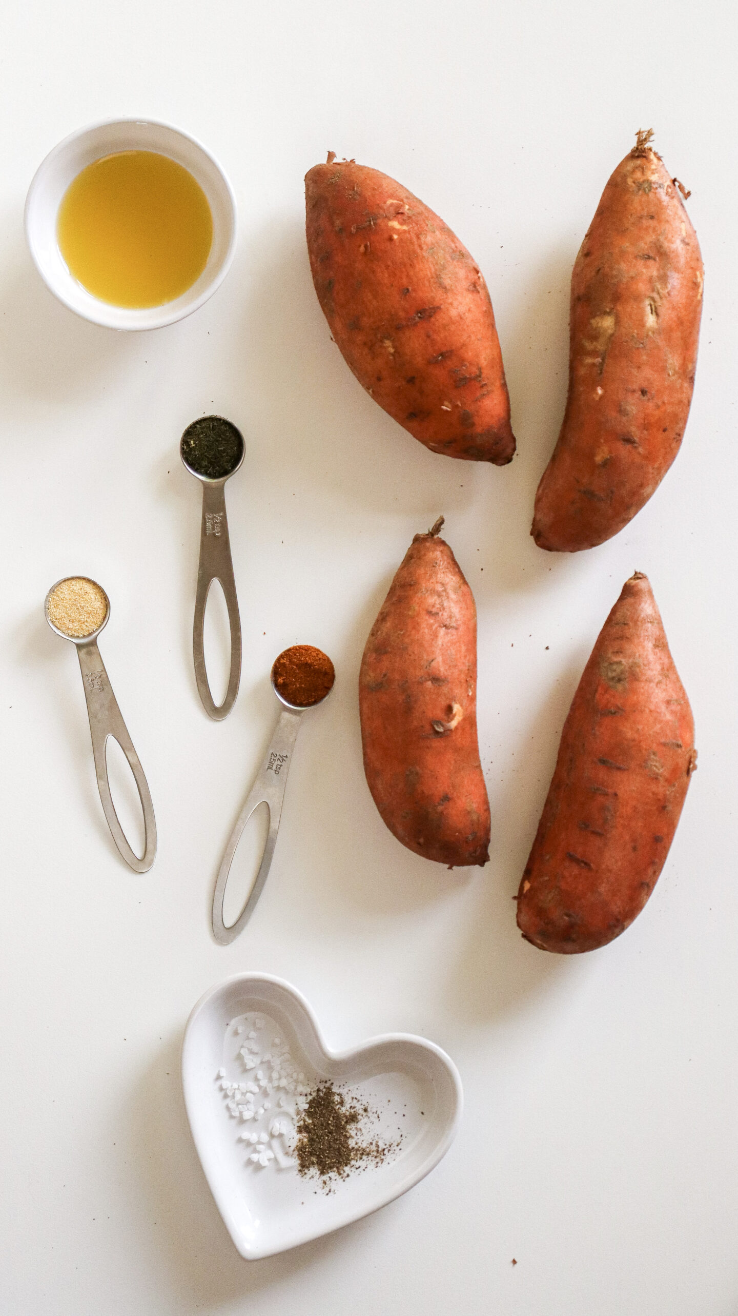air fryer sweet potato fries ingredients