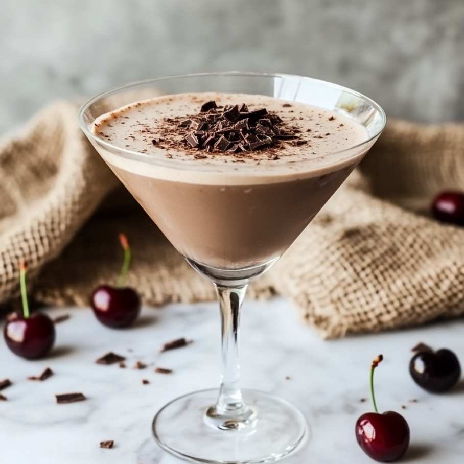 cherry chocolate martini