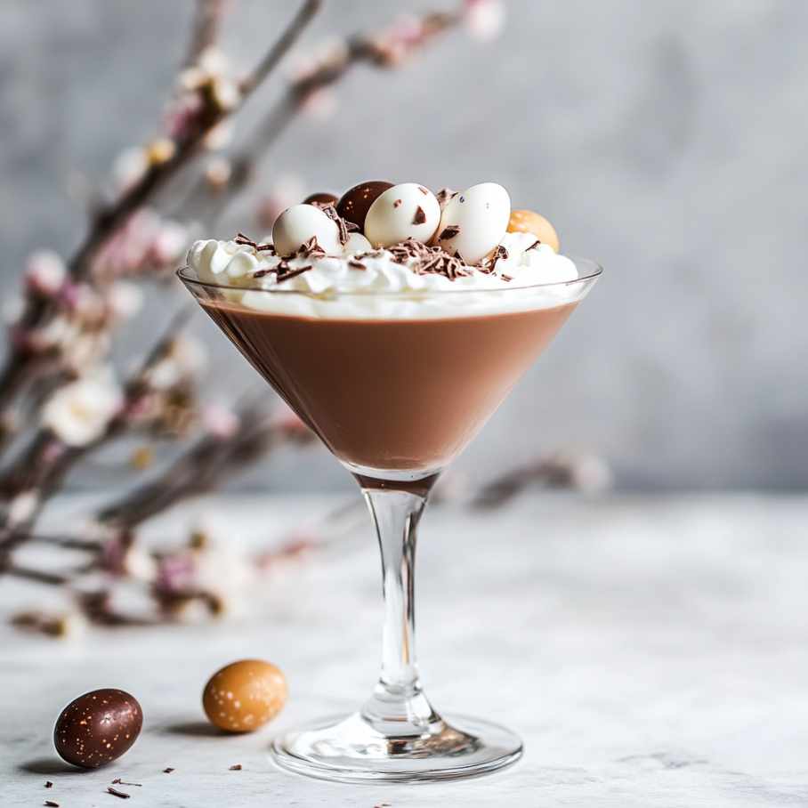 chocolate egg martini