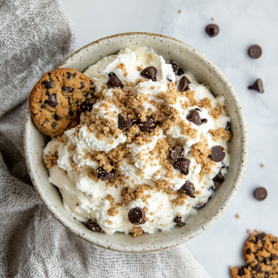 cottage cheese cookies and cream bowl