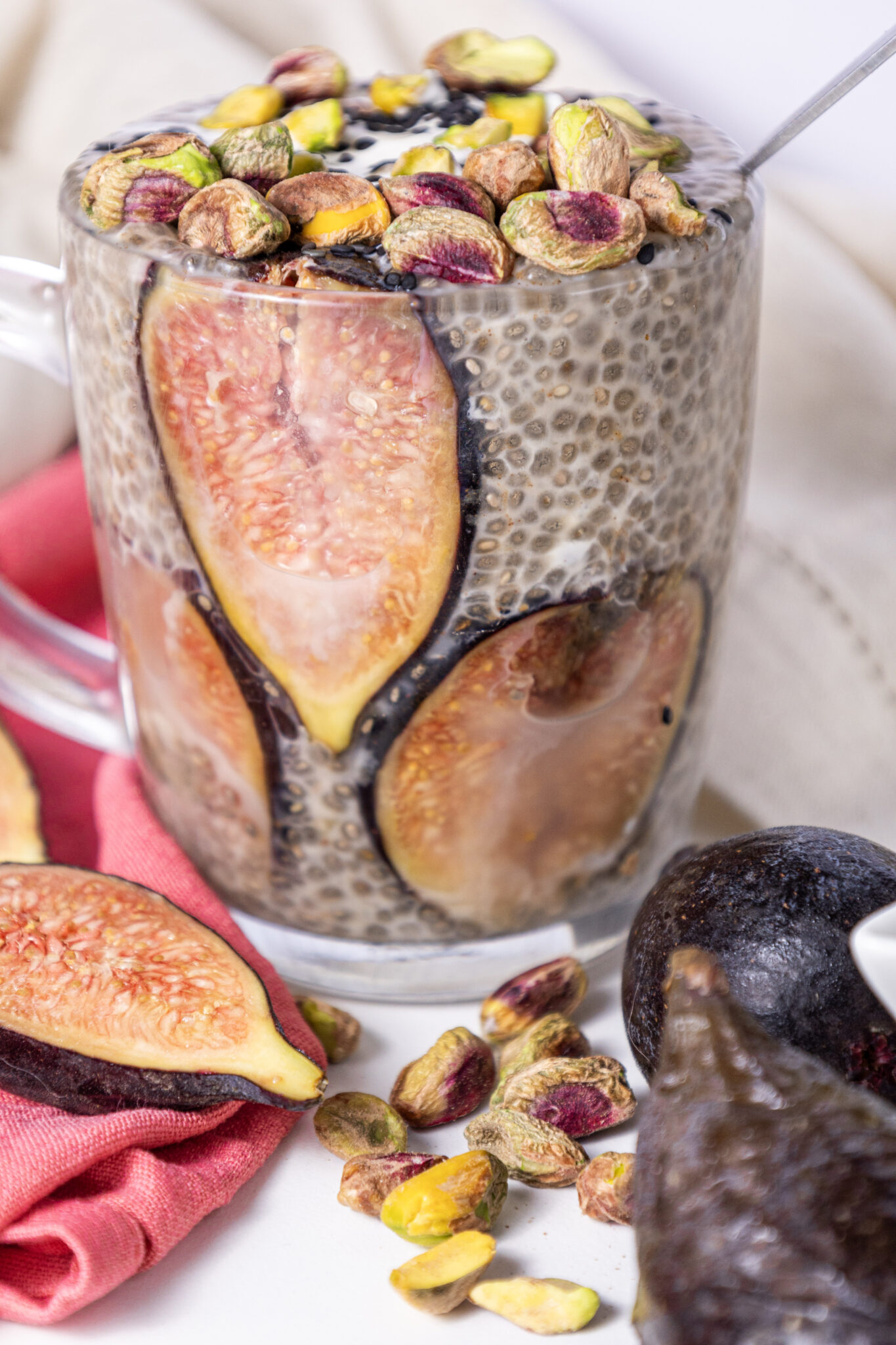 Fig Chia Seed Pudding - Slimming Violet - Recipes & Cooking Advice
