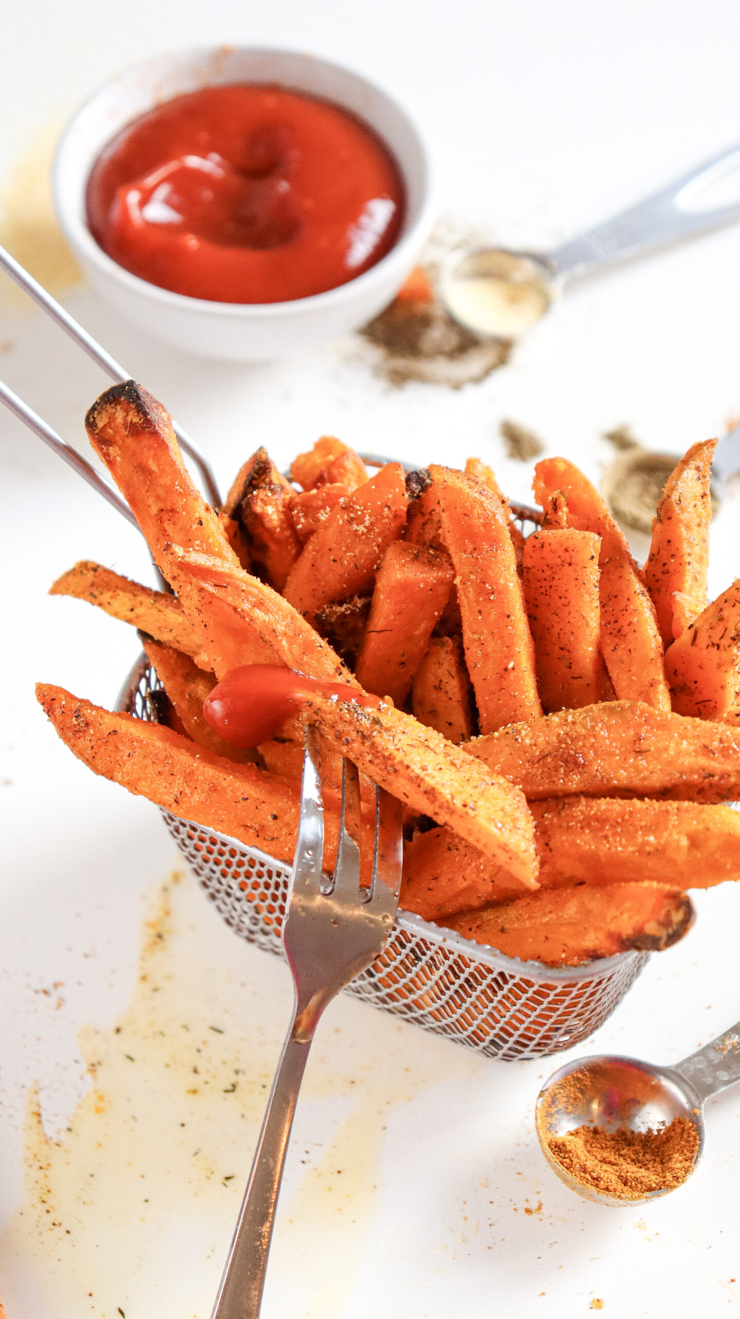 sweet potato fries air fryer recipe
