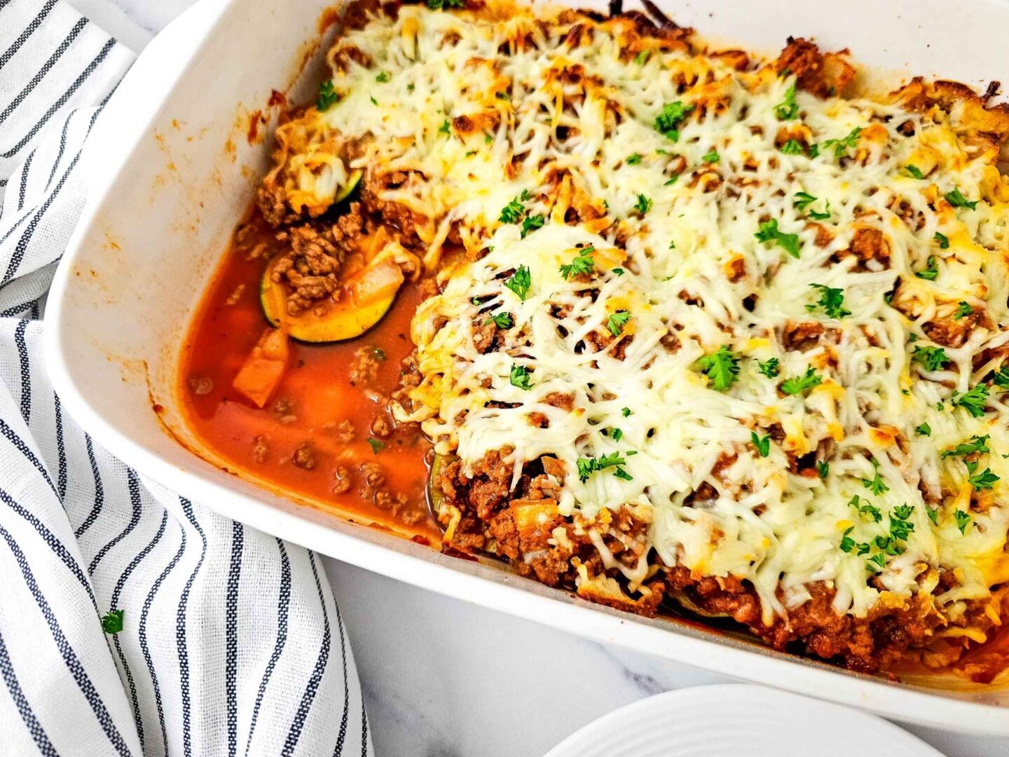 beef and zucchini baked casserole