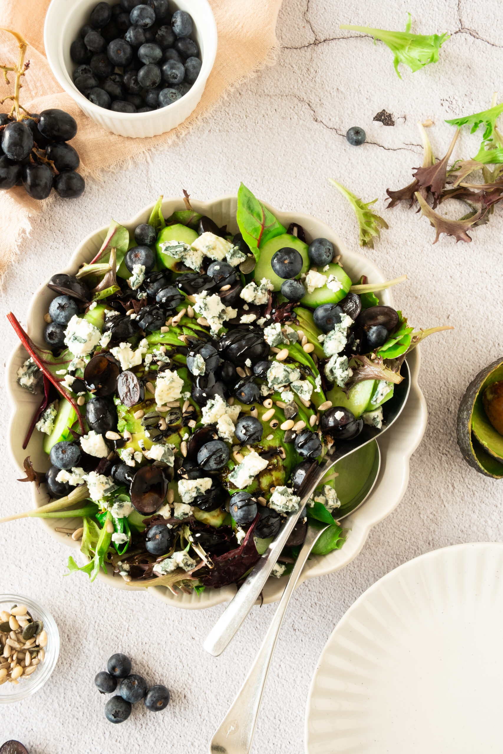 blueberry grape salad