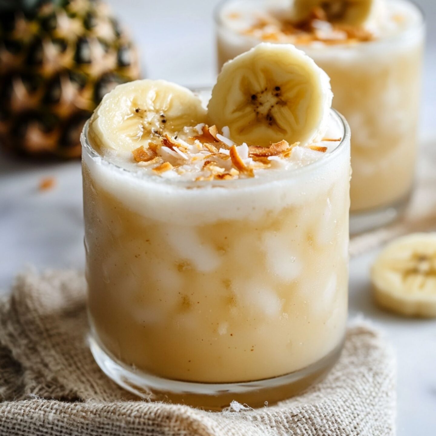 coconut banana colada