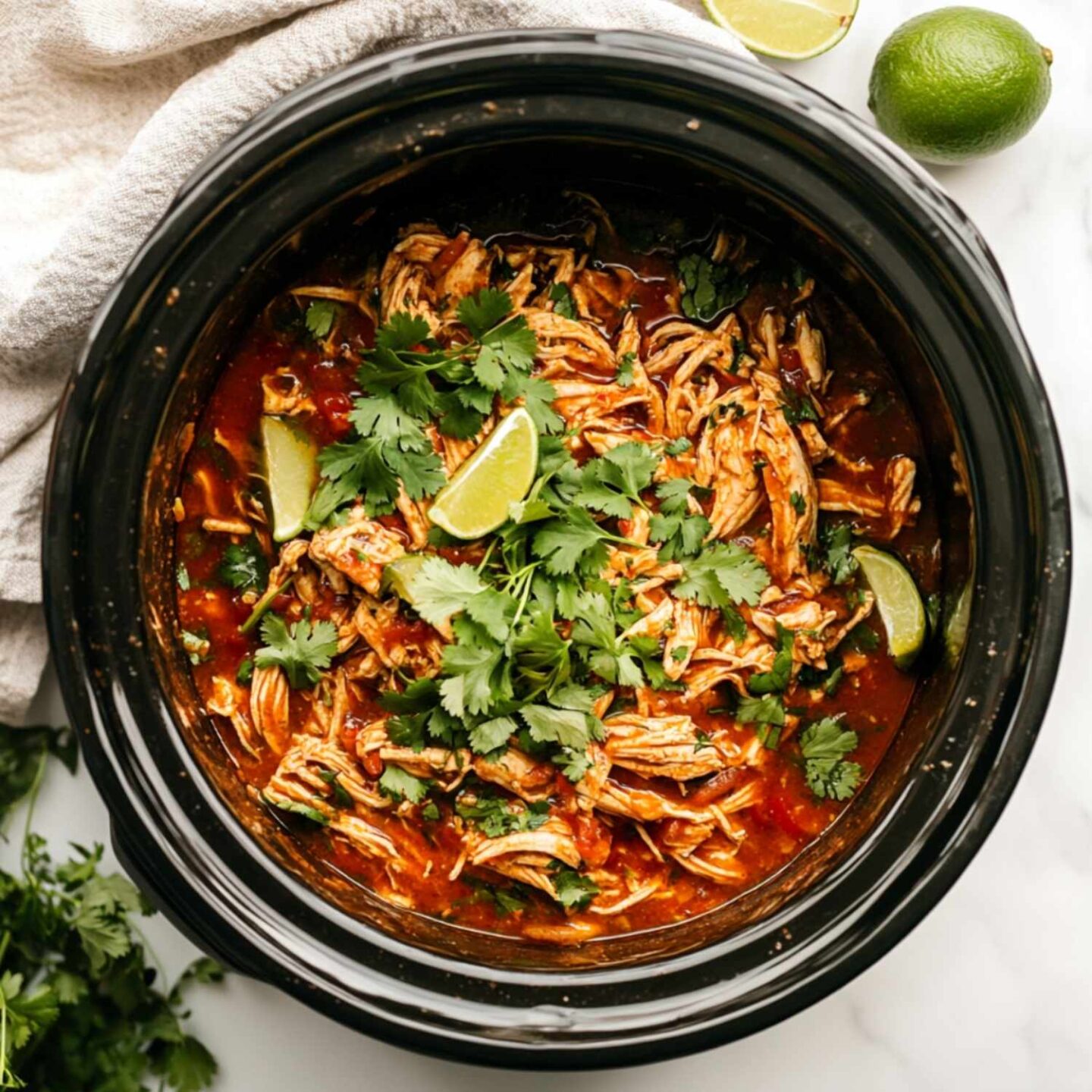crockpot salsa chicken