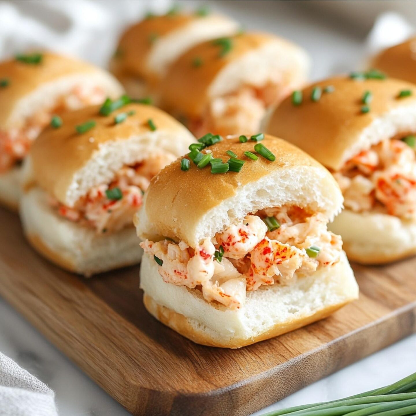 mini lobster rolls