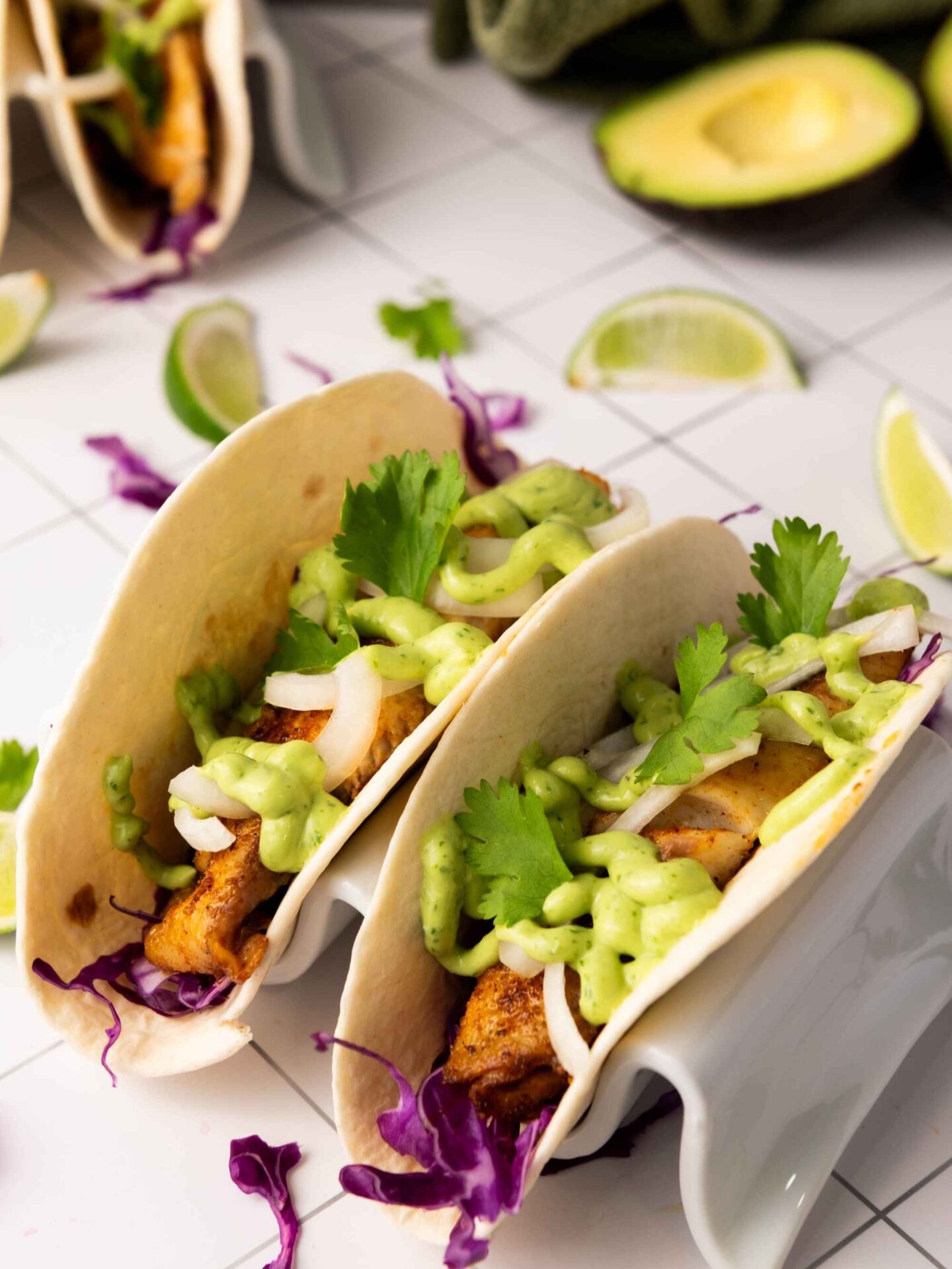 blackened fish tacos