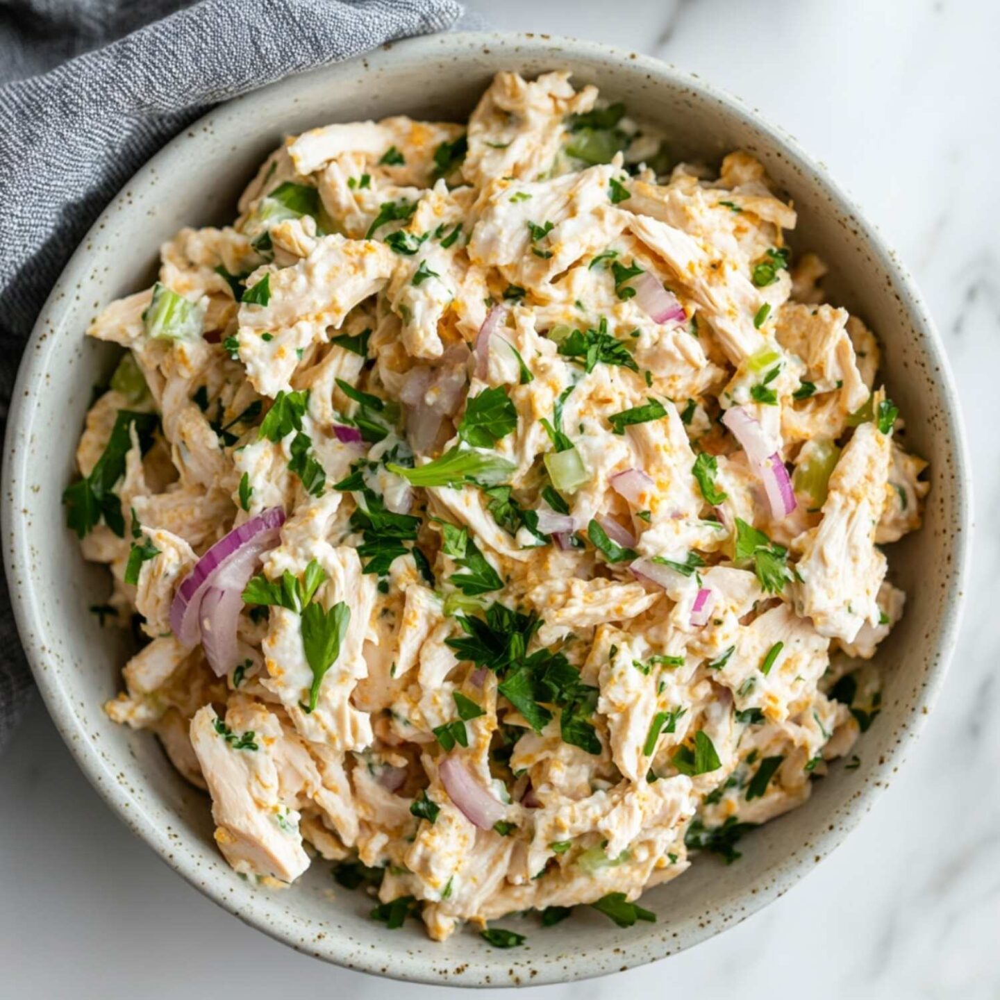 cottage cheese chicken salad
