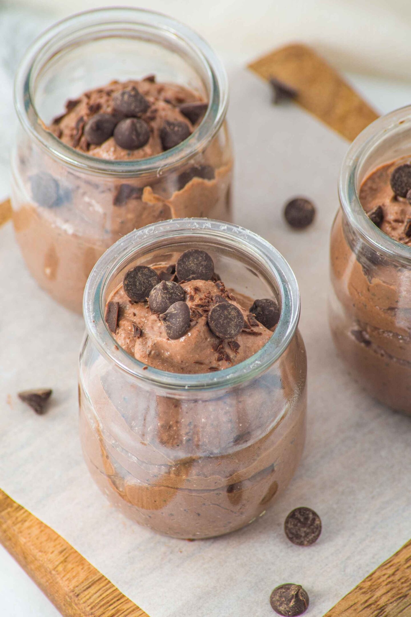 cottage cheese mousse pots