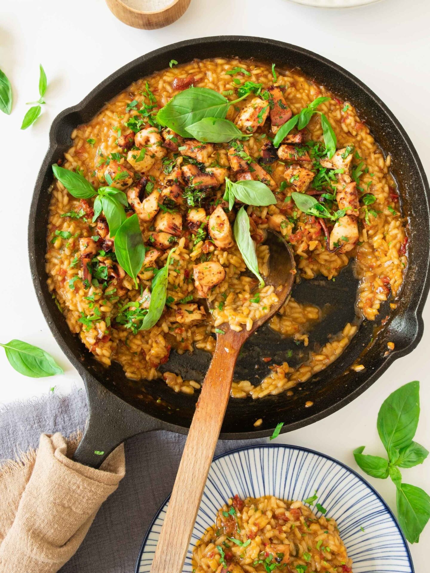 seafood risotto