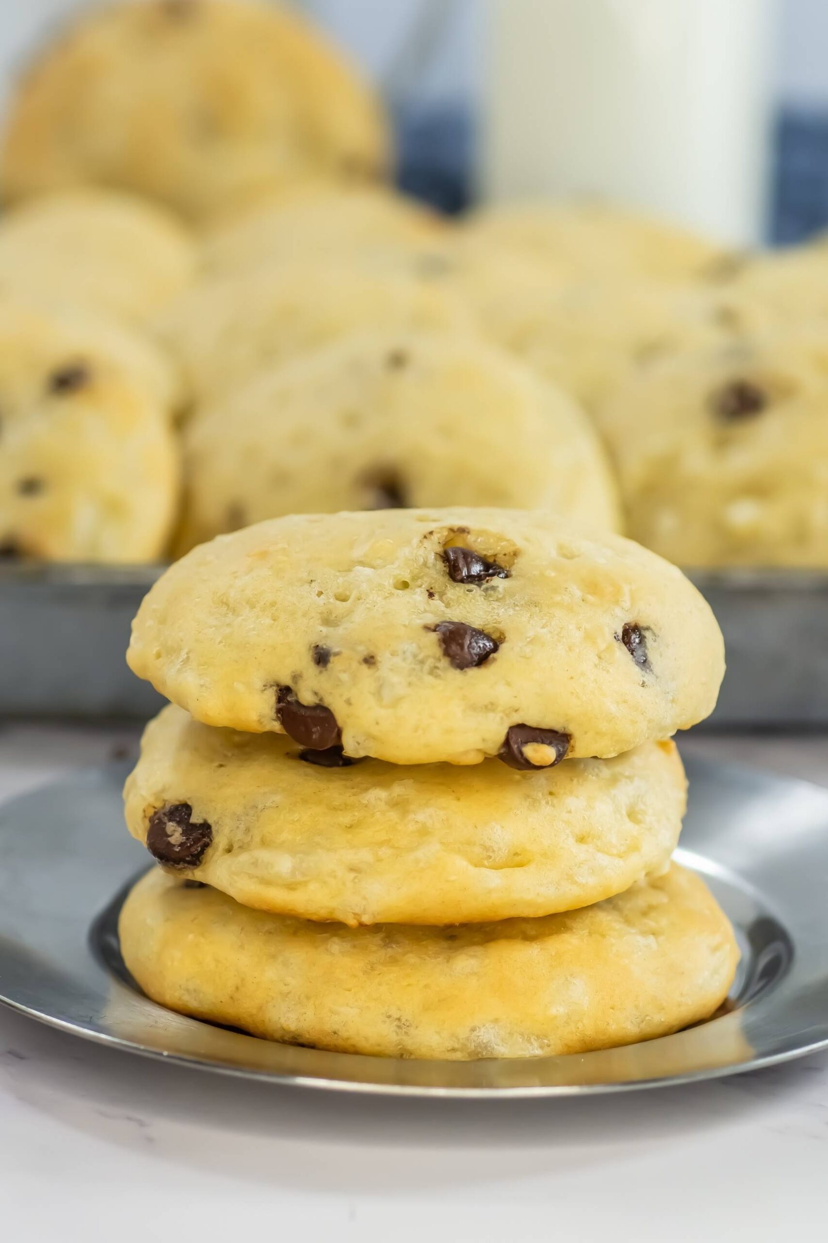 stacked cottage cheese cookies