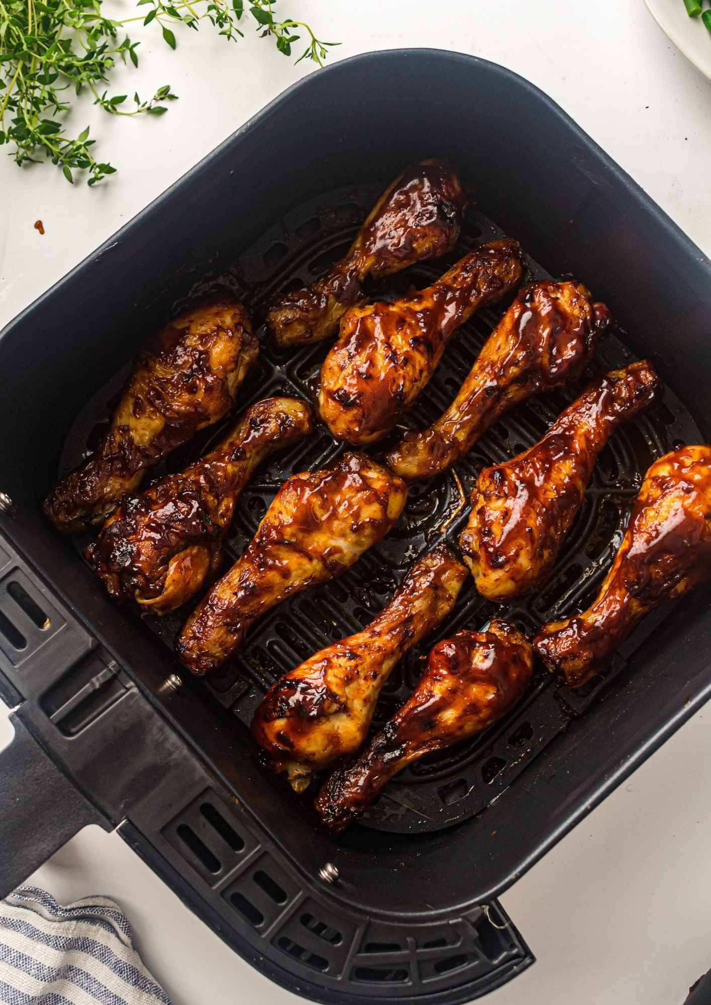air fryer bbq chicken drumsticks