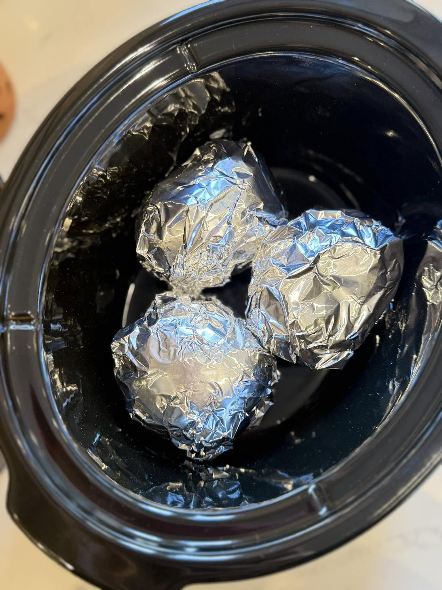 crockpot baked potatoes